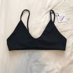 Swim - ARIZONA DAPHNE Black Scoop / Low Cut Bikini Top Swim - ARIZONA DAPHNE Black Scoop / Low Cut Bikini Top
